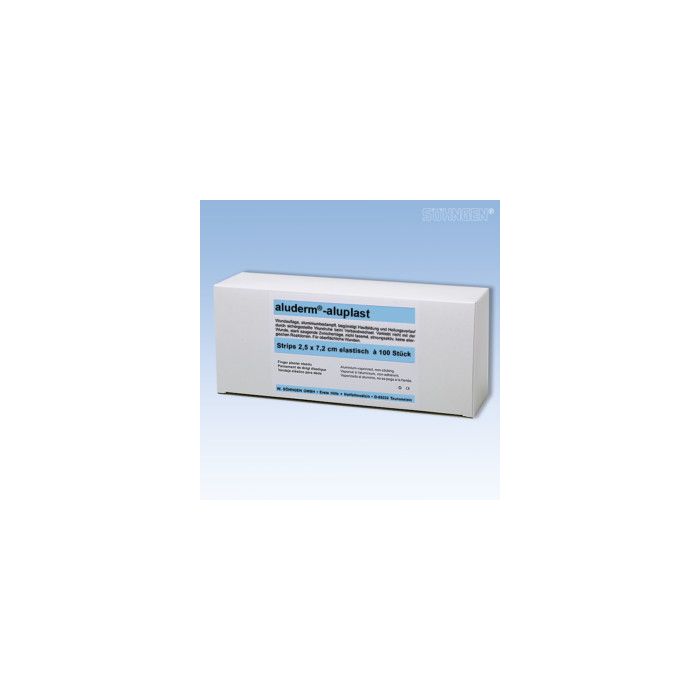 Söhngen aluderm®-aluplast Strips, elastisch 2,5 x 7,2 cm 100 Stück