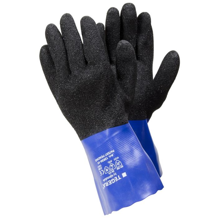 TEGERA® 12930 Chemikalienschutzhandschuhe PVC Handschuhe TEGERA® by ejendals