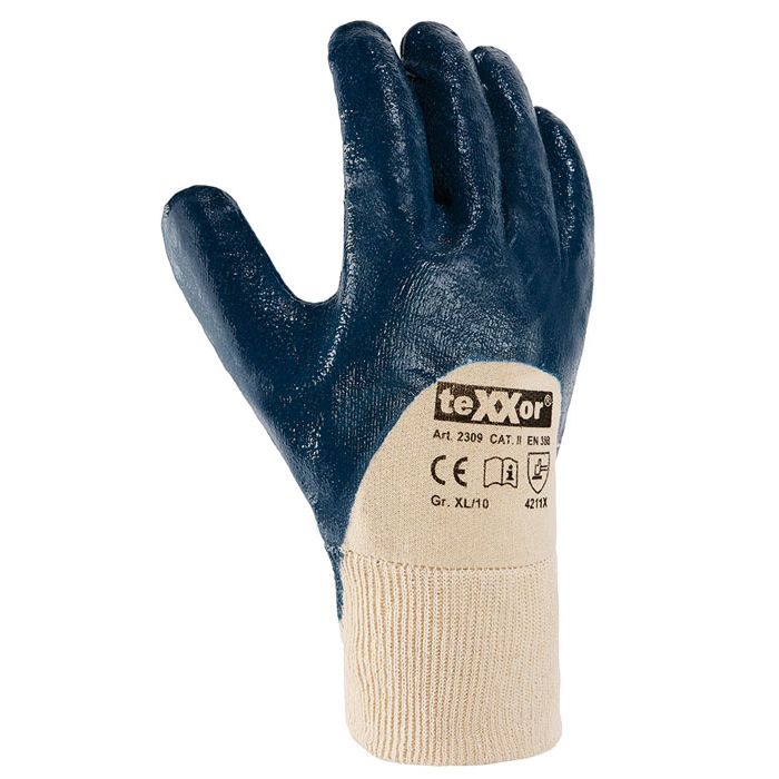 Nitril-Handschuhe Mehrweg-Handschuhe blau 144 Paar 
