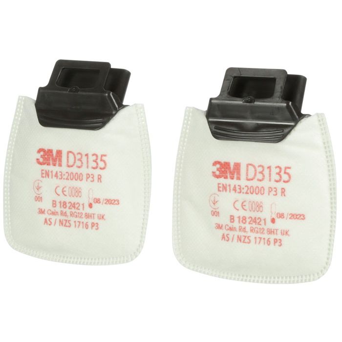 3M D3135 3M Partikelfilter P3 R - Filter für 3M Halbmasken Secure Click HF-800 und HF-800SD