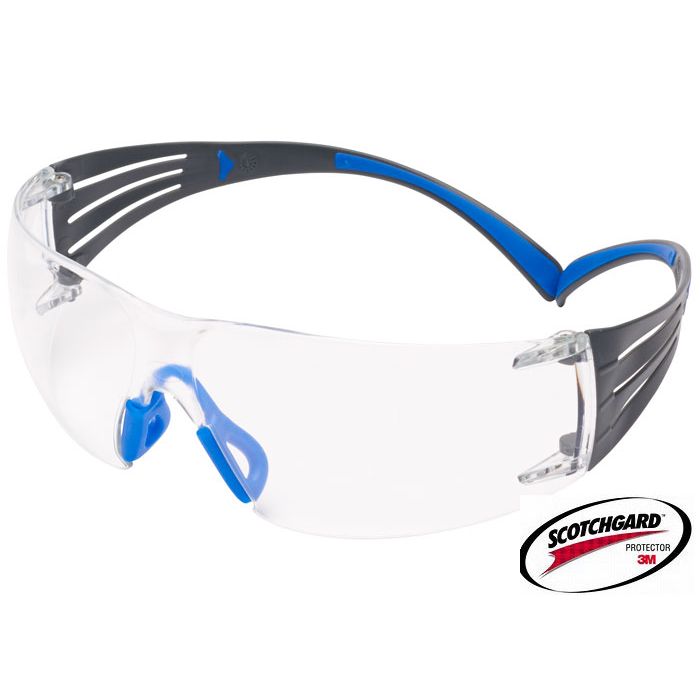3M™ Schutzbrille 3M™ Secure Fit 3M™ Securefit 400 klar Scotchgard™ SF401SGAF-BLUE