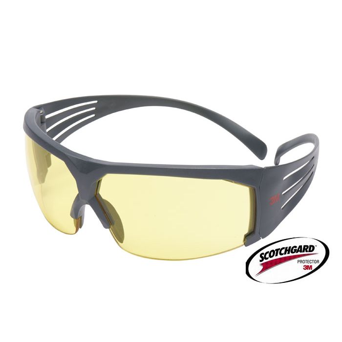 3M™ Schutzbrille Secure Fit 3M™ Securefit 600 gelb getönt Scotchgard™ SF603SGAF