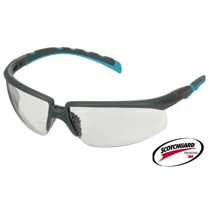 3M™ Schutzbrille 3M™ Solus 2000 Indoor/Outdoor verspiegelte Arbeitsbrille Scotchgard™ S2007SGAF-BGR