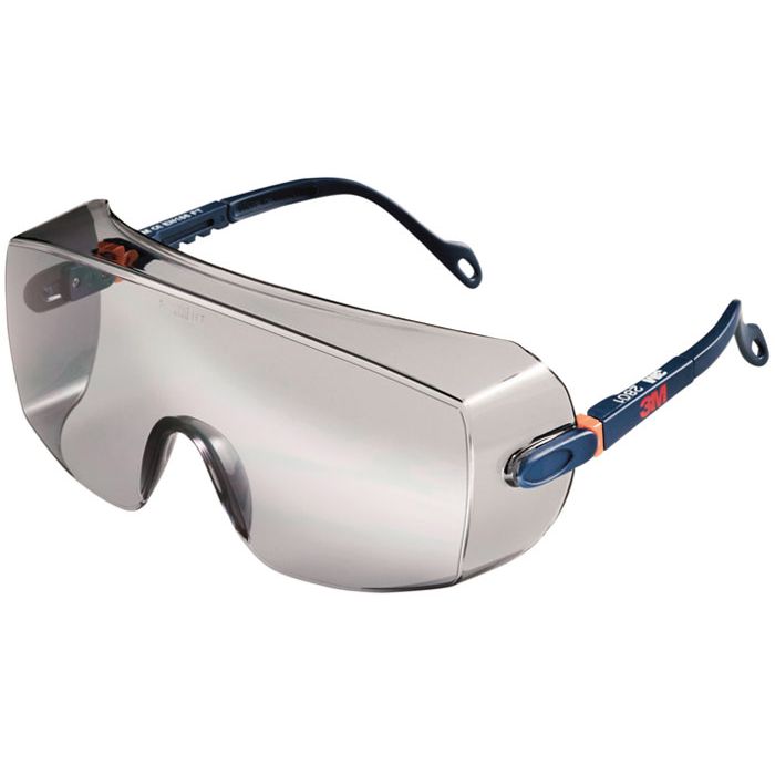 3M™ Schutzbrille 3M™ 2800-Serie grau getönte Überbrille 2801 3M™ Besucherbrille