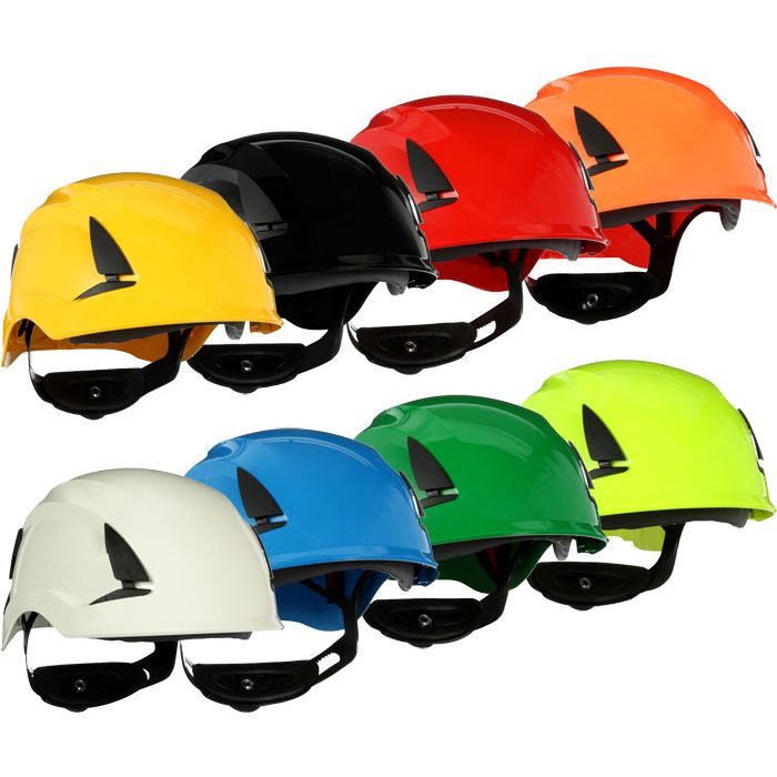 3M™ SecureFit™ Schutzhelm X5500NV-CE 3M™ Schutzhelm mit 4-Punkt-Bebänderung - 4 Stück