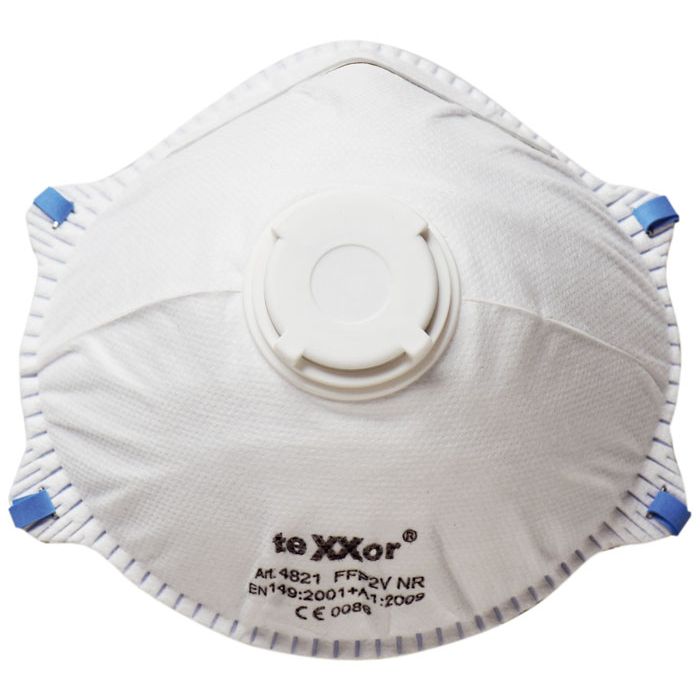 teXXor Atemschutzmaske mit Ventil FFP2V teXXor 4821 Maske FFP2V NR 