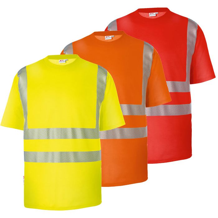 KÜBLER workwear KÜBLER Warnschutz T-Shirt KÜBLER Warnschutzkleidung REFLECTIQ 5043