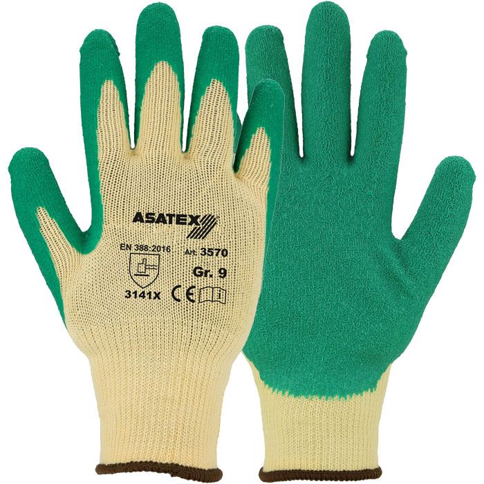 ASATEX® 3570 Montagehandschuhe Latex-Beschichtung ASATEX® Handschuhe