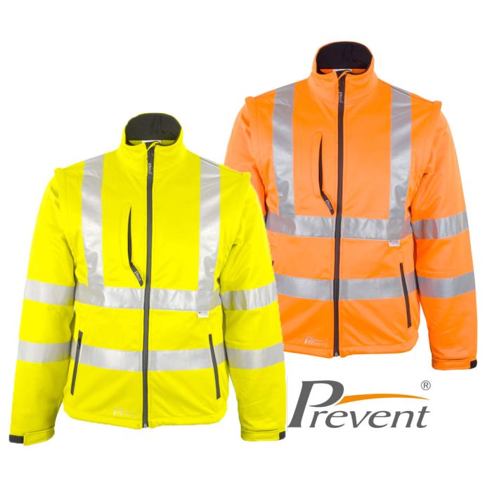 ASATEX® PREVENT® Warnschutz-Softshelljacke 8060