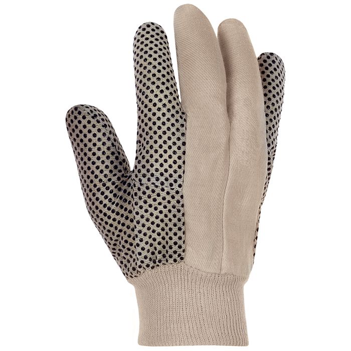 Baumwollhandschuhe mit Noppen Köper Handschuhe teXXor® 1890