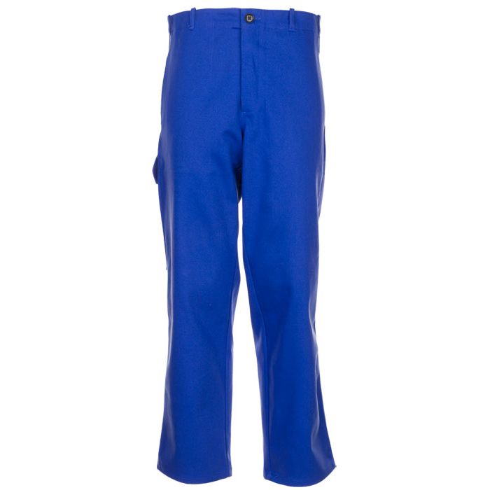 Schweißerhose PLANAM Schweißerkleidung Planam Schweißerschutzkleidung 400g/m² Gr. 58 blau