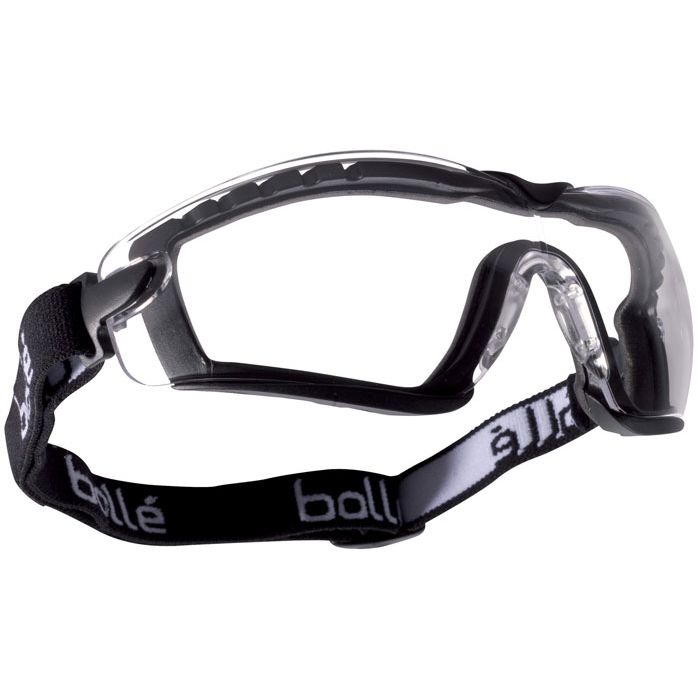 bolle COBRA Hybrid bolle SAFETY COBRA Hybrid Bolle Vollsichtschutzbrille COBFSPSI mit Kopfband