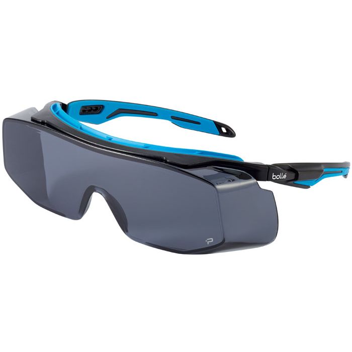 bolle Überbrille TRYON OTG bolle SAFETY TRYON OTG Bolle grau getönte Besucherbrille TRYOTGPSF