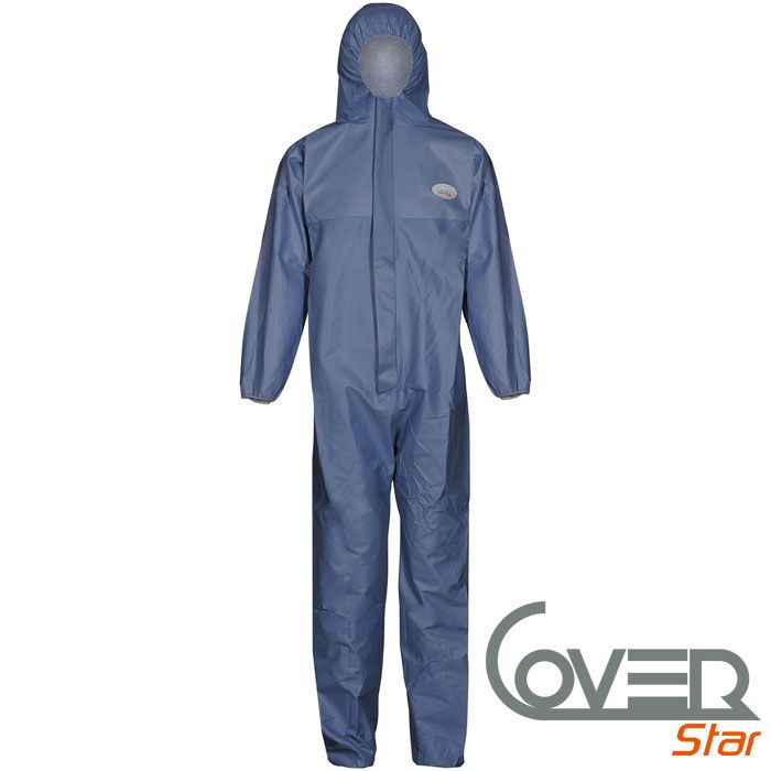 Coverstar® CS503 Chemikalienschutzoverall blau Typ 5B+6B
