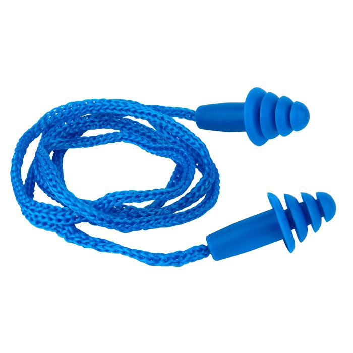 EarProtect Mehrweg Gehörschutzstöpsel EarProtect EP002CB Ohrstöpsel 32 dB mit Kordel