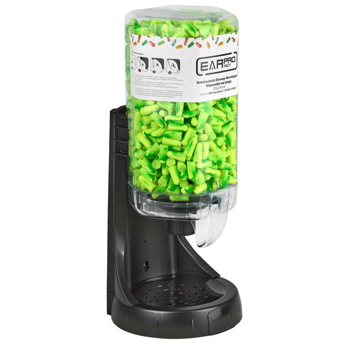 EarProtect Gehörschutzstöpsel Spender EarProtect EP500SGY Ohrstöpsel 37 dB mit 500 Paar