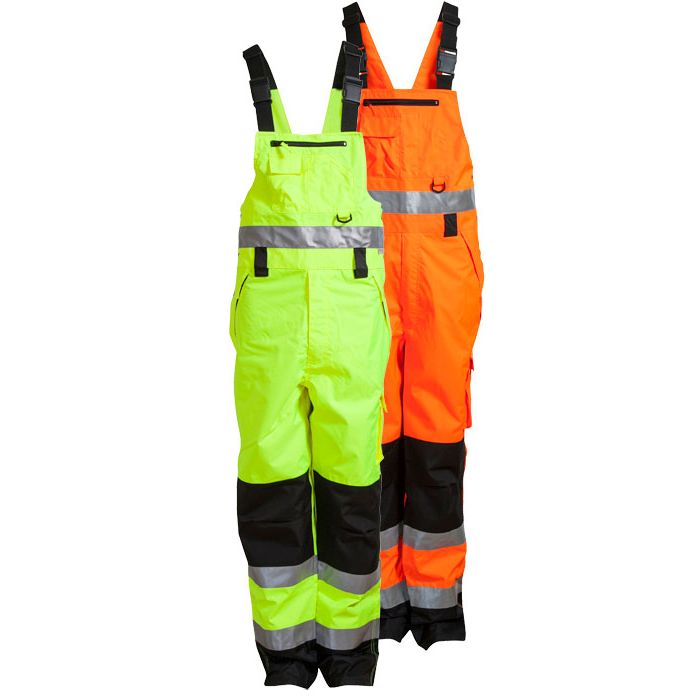 ELKA rainwear Elka Warnschutzlatzhose Visible Xtreme 089900R Regenbekleidung Warnschutzregenlatzhose