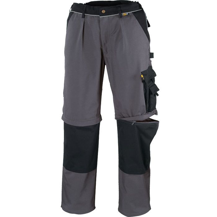 teXXor® Arbeitshose TOBAGO Bundhose Canvas 320 g/m² teXXor® Arbeitskleidung - Größe 62 grau/schwarz