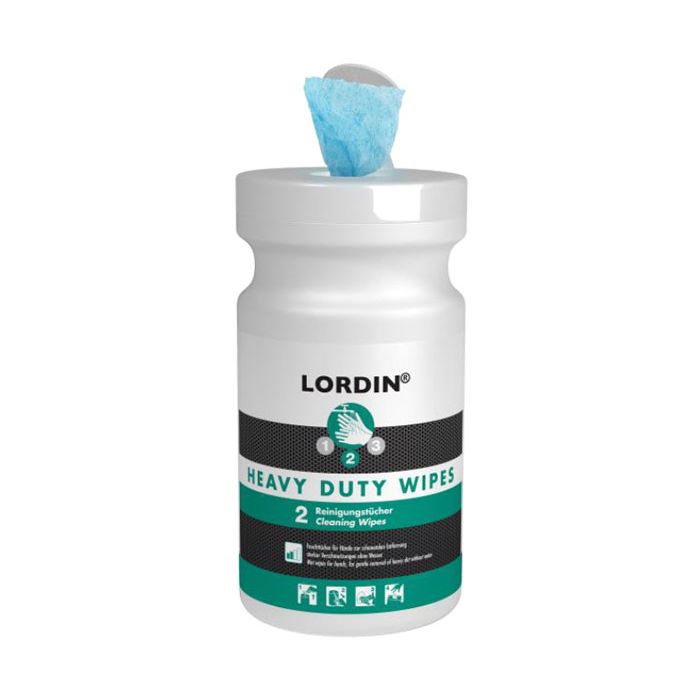 GREVEN® LORDIN® HEAVY DUTY WIPES Peter Greven Reinigungstücher - Dose 