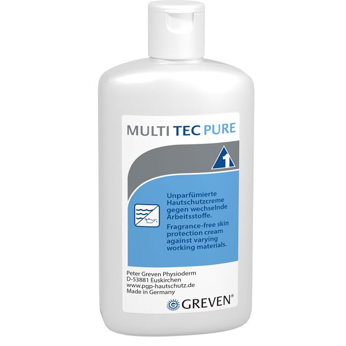 Greven® MULTI TEC PURE Peter Greven Hautschutzcreme unparfümiert - 100 ml Flasche