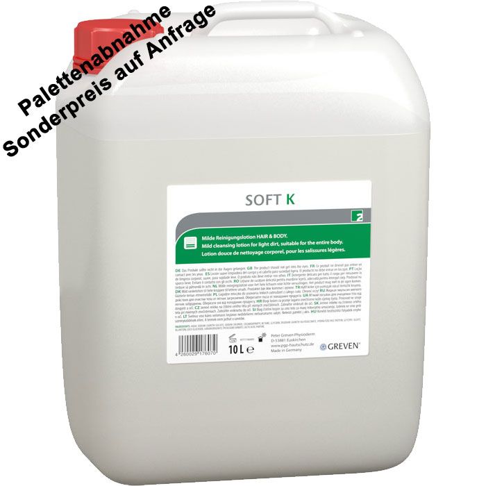 Greven® SOFT K Peter Greven Reinigungslotion - 10 Liter Kanister