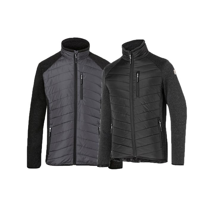 KÜBLER Hybridjacke 1342 Kübler workwear 1342 Kombination aus Strickjacke und Steppjacke