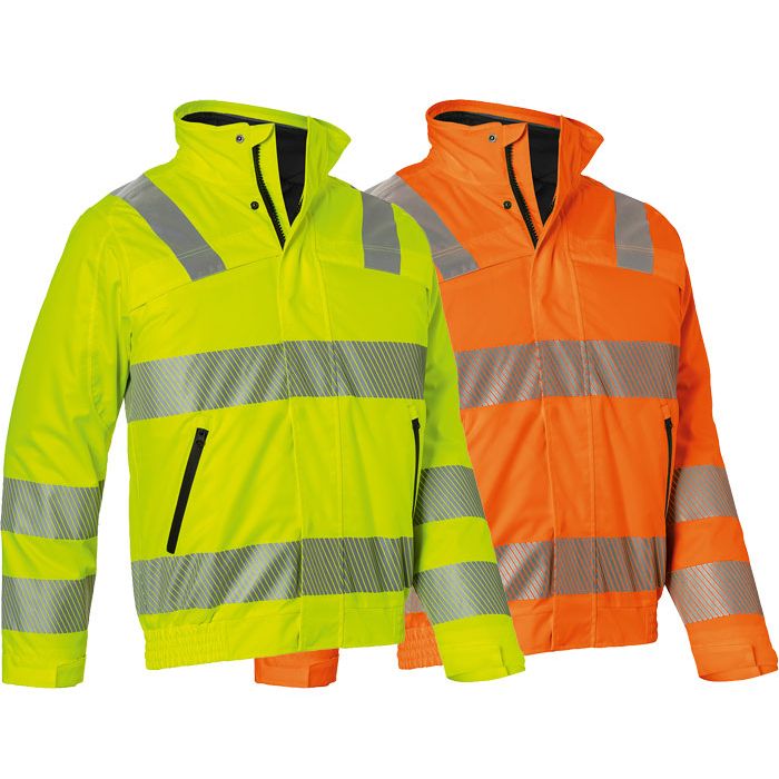 KÜBLER workwear KÜBLER Warnschutzjacke Regenjacke KÜBLER Warnschutzkleidung REFLECTIQ 1977