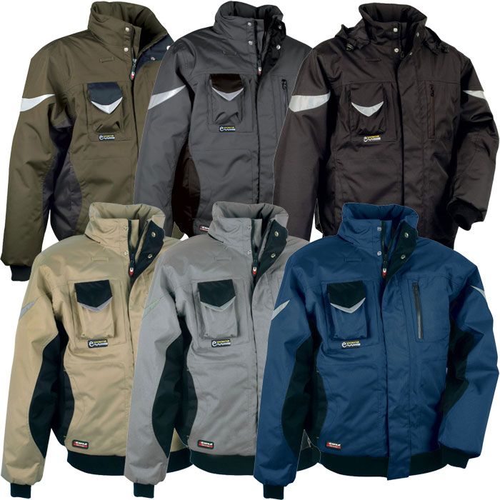 COFRA® ICEBERG V001 gefütterte Wetterschutzjacke Winterarbeitsjacke