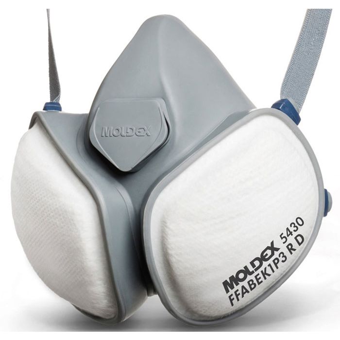 Halbmaske Moldex 5430 Moldex CompactMask FFA1B1E1K1P3 R D mit integrierten Filtern