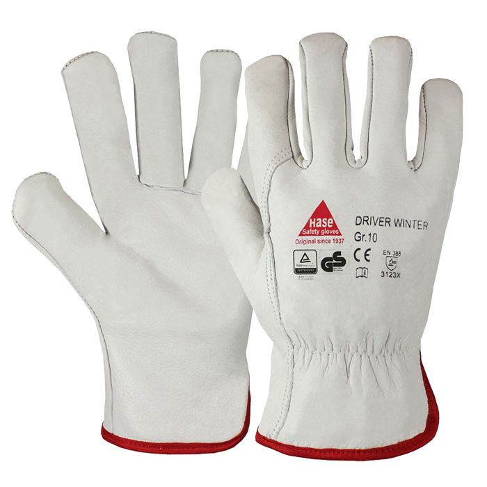 HASE Driver Winter 850520 Winterarbeitshandschuh Hase Safety Gloves Driver Winter