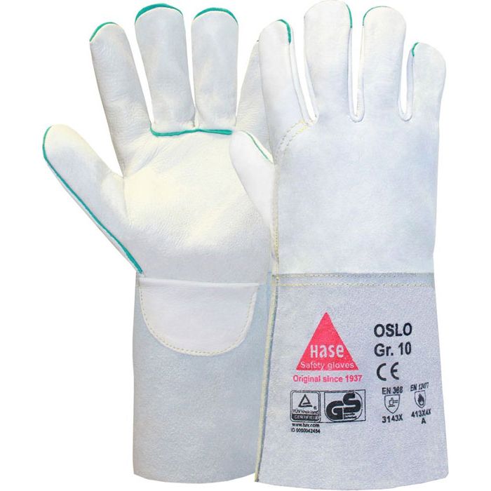 HASE Handschuhe OSLO-K 3211060 Schweißerhandschuhe mit Kevlar®-Garn genäht