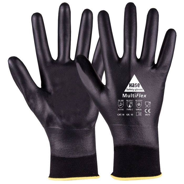 HASE MultiFlex 508666 beschichteter Montagehandschuh Hase Safety Gloves
