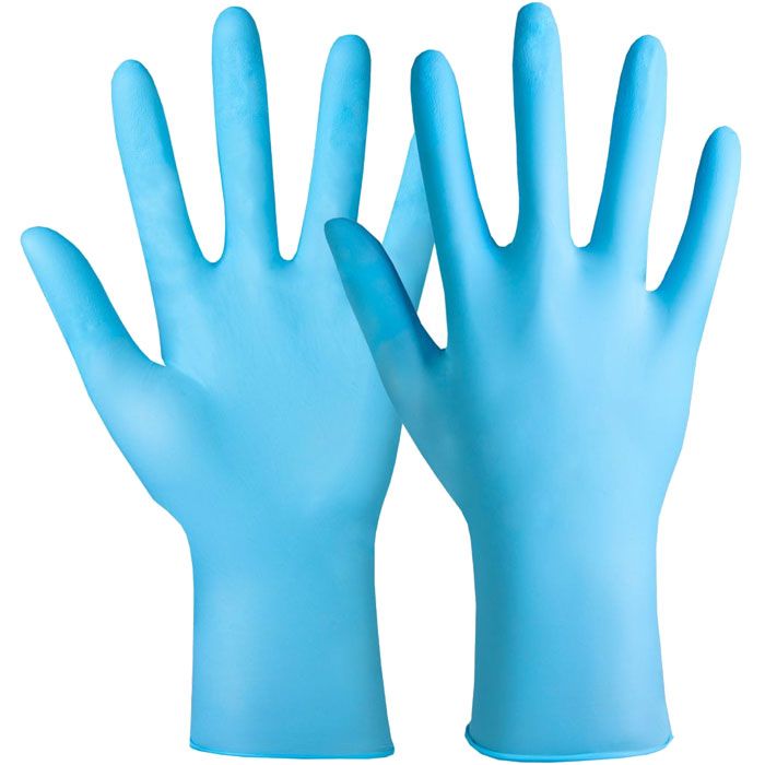 Hase N35 Lite 905500 Nitril Einmalhandschuhe Hase Einweghandschuhe blau puderfrei