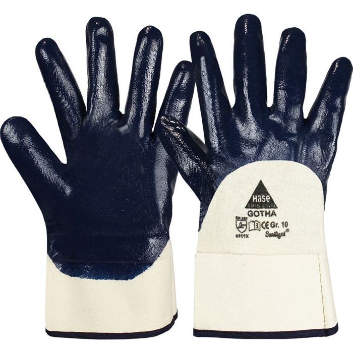 HASE Nitril Handschuhe blau Handschuhe Nitril Hase Gotha 903100