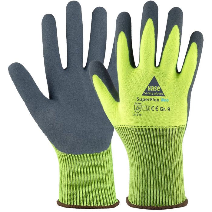 HASE Superflex Neo 508616 beschichteter Montagehandschuh Hase Safety Gloves Superflex