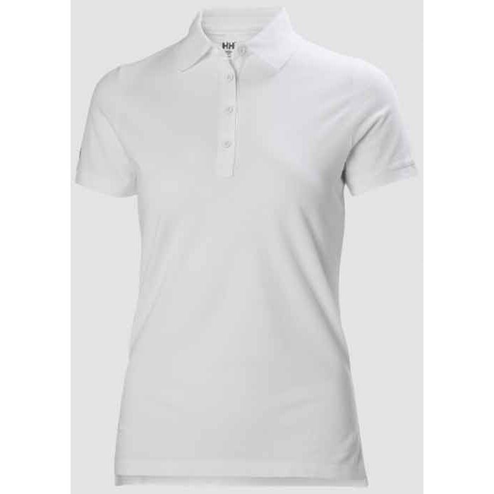 Helly Hansen Damen Polo-Shirt Helly Hansen MANCHESTER 79168 Damen Poloshirt - Größe S weiß