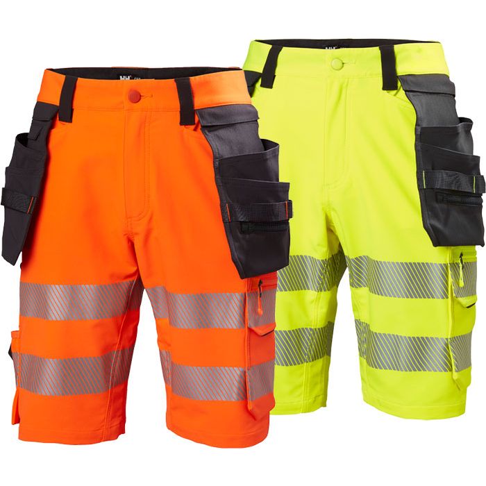 Helly Hansen ICU 77503 kurze Warnschutzhose Helly Hansen Warnschutz-Shorts Helly Hansen workwear