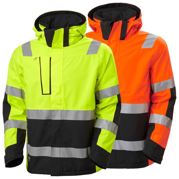 Helly Hansen Warnschutz-Shell-Jacke ALNA 71195 Regenjacke Helly Hansen workwear