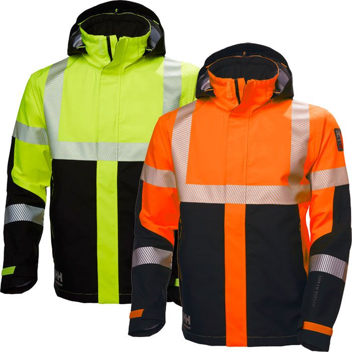 Helly Hansen Warnschutz-Shell-Jacke ICU 71172 Regenjacke Helly Hansen workwear