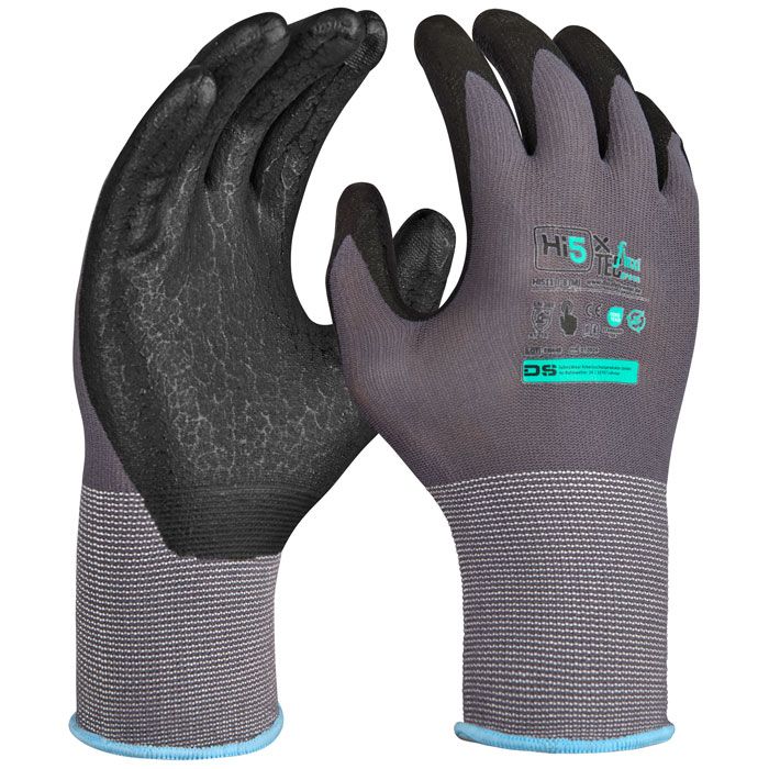 Hi5 X Flexitec HI511 Montagehandschuhe Nitrilschaum Beschichtung 