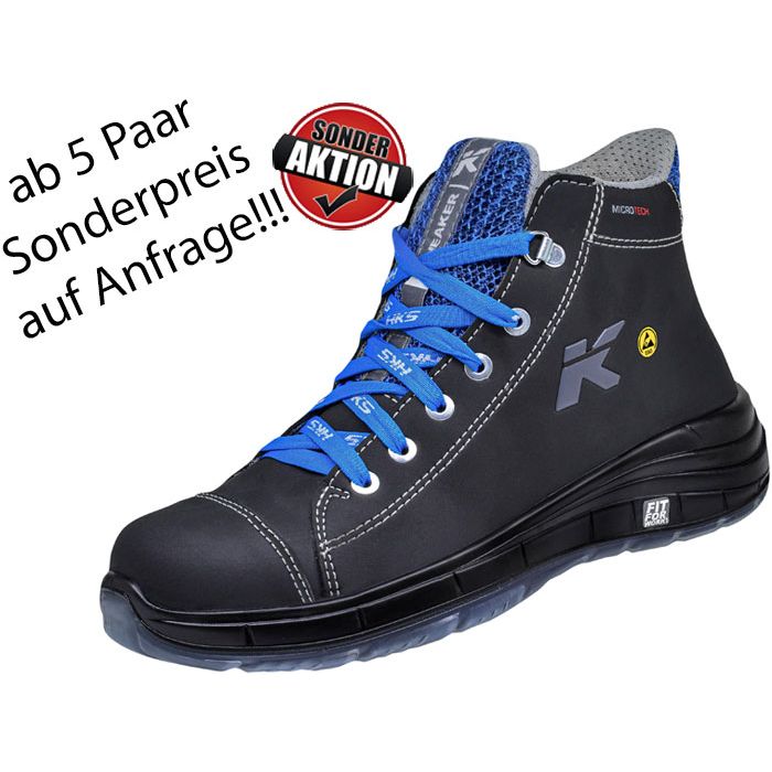 HKS® Sicherheitsschuhe Arbeitsstiefel Damen-Sicherheitsstiefel HKS MAGIC 1 VTP S3 SRC ESD