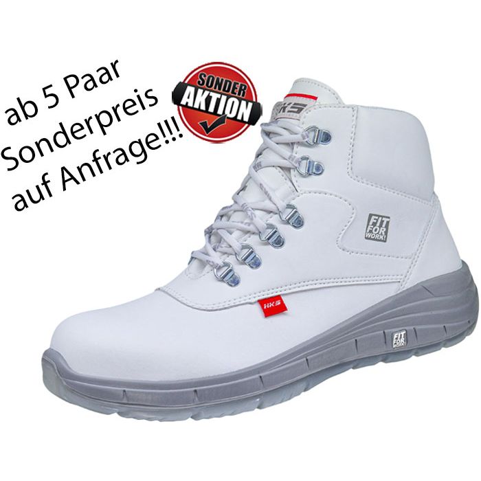 HKS Sicherheitsstiefel S2 HKS K-Run/ White 210 3 M HKS Arbeitsstiefel weiss S2 SRC ESD