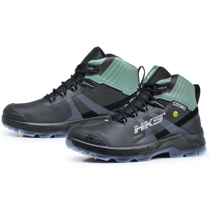 HKS Sicherheitsstiefel S3S HKS Crossmax Pioneer Green HKS Arbeitsstiefel S3S SR FO ESD
