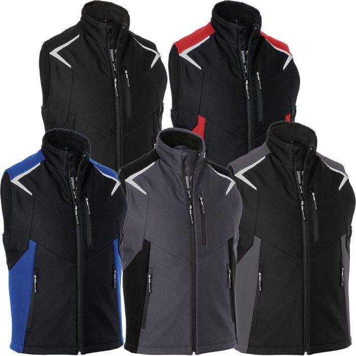 KÜBLER BODYFORCE Softshell Weste Kübler Softshellweste 7125 Kübler Softshell Weste BODYFORCE