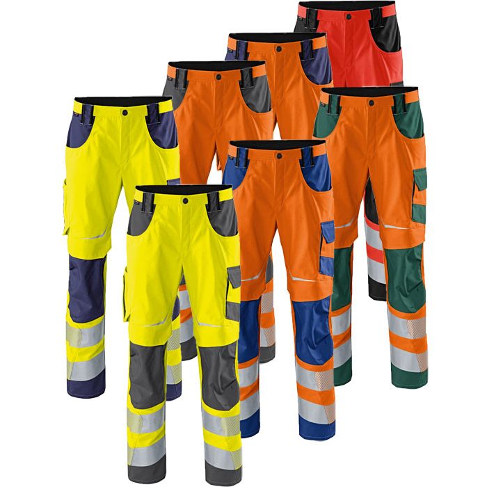 KÜBLER workwear KÜBLER Warnschutzhose Warnschutz Bundhose KÜBLER REFLECTIQ 2207