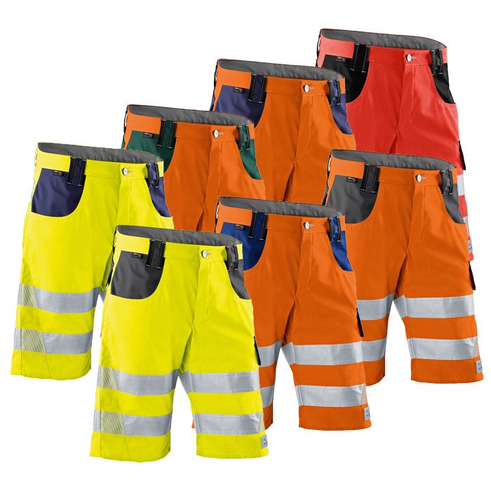 KÜBLER workwear KÜBLER Warnschutzhose Warnschutz Shorts KÜBLER REFLECTIQ 2307