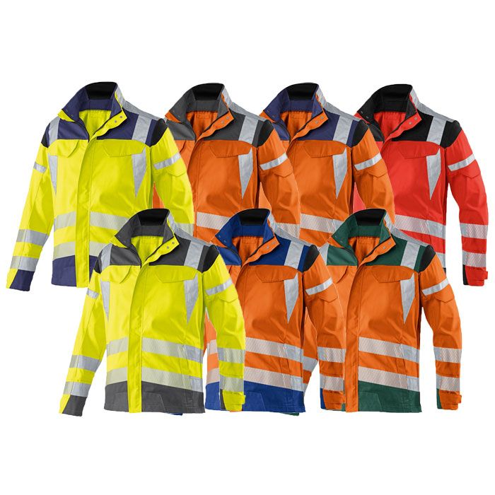 KÜBLER workwear KÜBLER Warnschutzjacke Warnjacke KÜBLER Warnschutzkleidung REFLECTIQ 1207