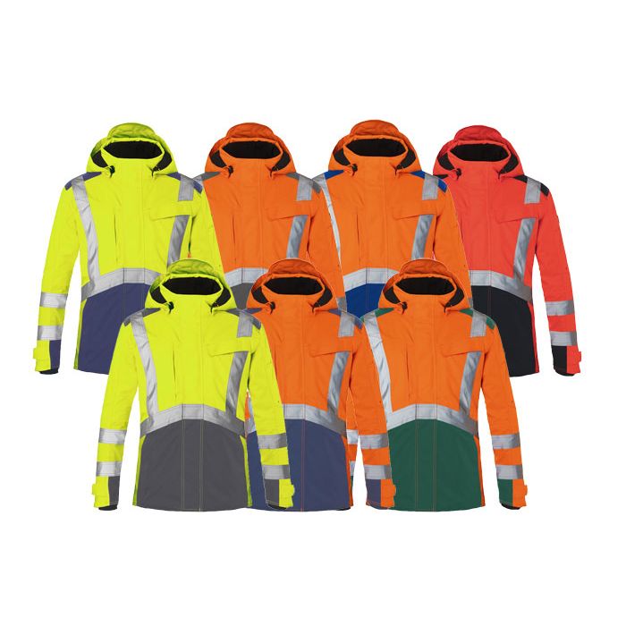 KÜBLER workwear KÜBLER Warnschutzjacke Warnjacke KÜBLER Hardshell-Wetterjacke REFLECTIQ 1327