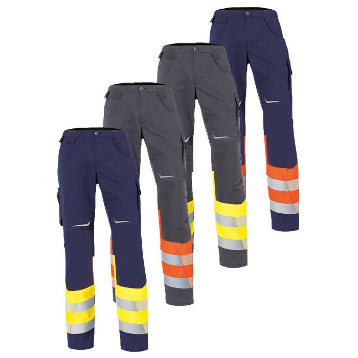 KÜBLER workwear KÜBLER Warnschutzhose Warnschutz Bundhose KÜBLER REFLECTIQ 2208