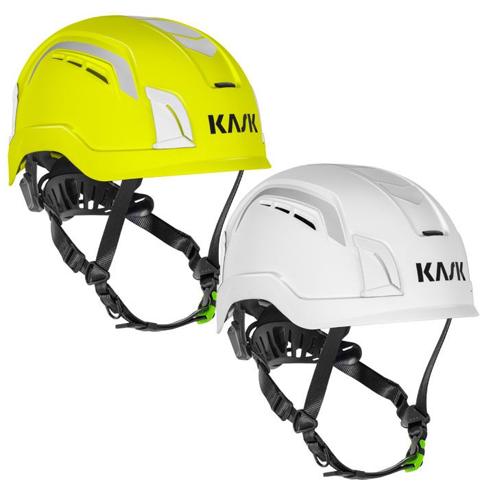 Kask Helme Zenith X PL HI VIZ WHE00080 Kletterhelm und Bergsteigerhelm